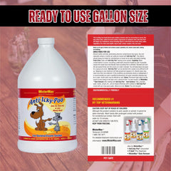 Mister Max Anti Icky Poo stain removal uses enzymes to break down mess at the source.