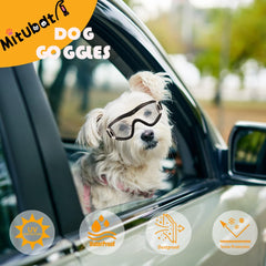 Mitubati dog goggles curved soft lenses reduce wind spray during walks