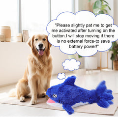 Mity Rain 2-in-1 interactive dog toy showcasing dual action for focused indoor play.
