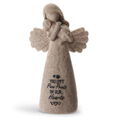Miugwp dog memorial angel granite on display for lasting remembrance.
