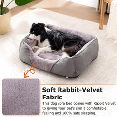 MIXJOY Calming Bed corduroy exterior combines durability with a sleek look