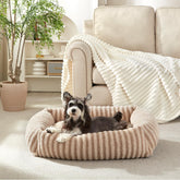 MixJOY dog bed with removable cover for easy cleaning.