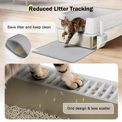 MIXJOY litter scoop included image highlights easy cleaning after use