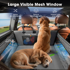 MIXJOY XL passenger-friendly layout lets people sit beside their dog safely.