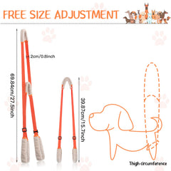 Mixweer hind-leg lifting sling with handle enables safe lifting