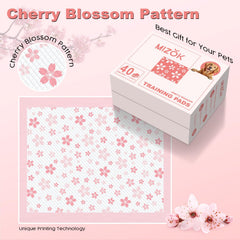 MIZOK dog pee pad with four adhesive corners to stay securely in place.