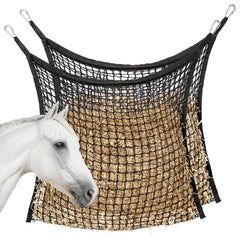 MKO SHUN slow feed hay net top opening eases filling and reduces waste.