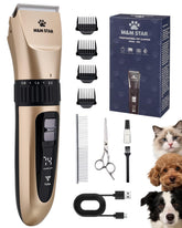 M&M STAR dog grooming kit package for a complete at-home grooming setup.