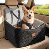 Mmczwgc dog car seat with 20x20x20 design elevates visibility and comfort for small dogs.