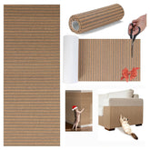 Mocherpion natural cork cat scratch mat with dual textures to entertain cats and deter from furniture.