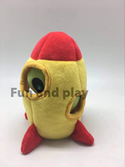 MODERN WAVE aliens puzzle dog toy shows squeaky aliens for stimulating play and curiosity.