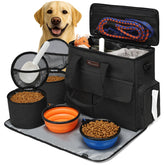 Modoker dog travel bag exterior shows a compact, organized case for quick packing.