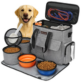 Modoker dog travel bag under-seat design supports easy airline travel.