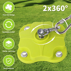 MOLANZ stainless steel hardware resists rust for outdoor use.