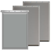 MOLYLY 3-flap large dog door replacement for quick, secure installation.