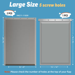 MOLYLY screws included for fast installation on PetSafe Freedom.