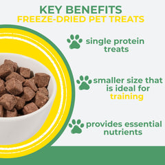 Momentum Carnivore Nutrition bites serving size in cup for training portions