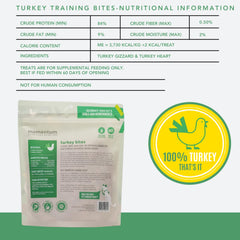 Momentum Carnivore Nutrition two-ingredient turkey gizzards and hearts close-up highlights protein source