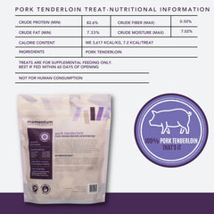 Momentum Carnivore single-ingredient pork provides simple nutrition for sensitive pets.