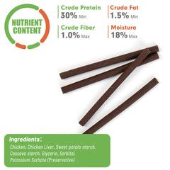 MON2SUN rawhide free pouch preserves freshness and odor control