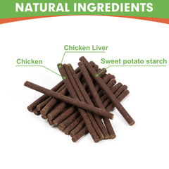 MON2SUN soft chew chicken liver treats soothe sensitive teeth