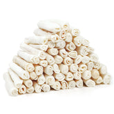 MON2SUN dog rawhide rolls twist sticks 6.5 inch for puppies