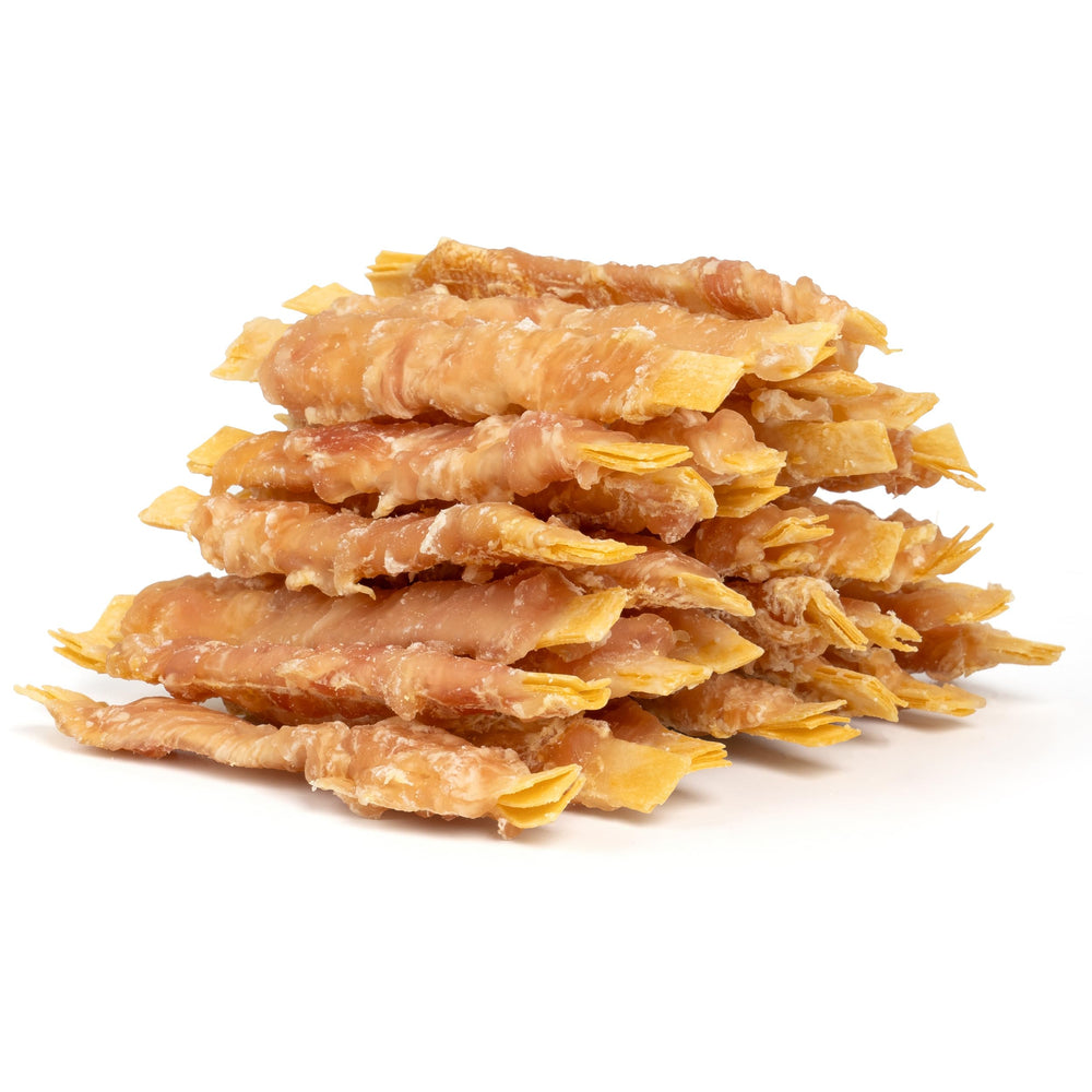 MON2SUN rawhide-free dog treats pack shown for convenient snacking