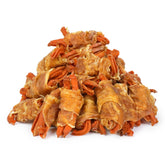 MON2SUN rawhide-free dog treats pack on counter ideal for quick rewards.