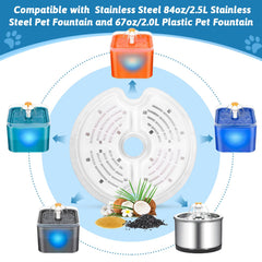 Monsin 84oz stainless steel fountain shown with large-capacity hydration.