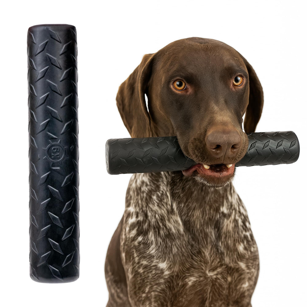Monster K9 Virtually Indestructible Stick Dog Toy close-up for powerful chewers.