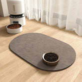 MontVoo absorbent dog food mat with quick-dry surface for tidy feeding