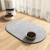 MontVoo absorbent dog water mat with quick-dry design protects floors from spills