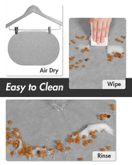 MontVoo easy-clean mat resists hair and grime for quick upkeep