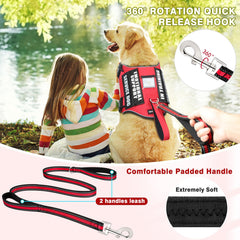MOOGROU leash with soft padded handles provides comfortable control