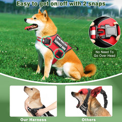MOOGROU soft breathable material keeps your dog comfortable all day