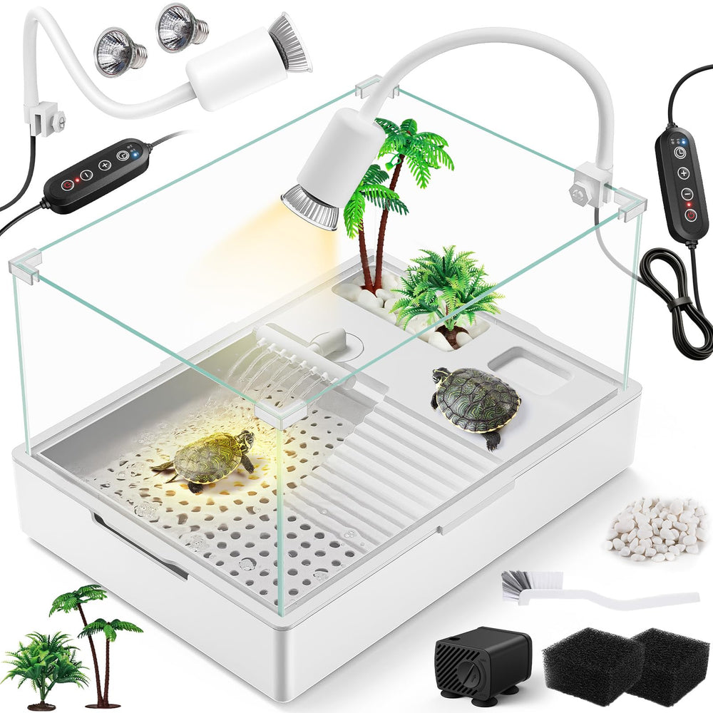 MoonOrange Small Turtle Tank Kit overview for easy beginner setup