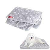 Moonsea waterproof dog bed cover with star print protects against spills and accidents.