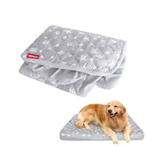 Moonsea waterproof dog bed cover with grey star print offering leak protection