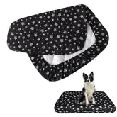 Moonsea waterproof dog bed cover with star print for 29x41 inch beds, protects from spills.