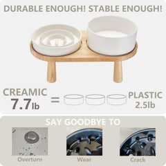MOPANG dining set for dog feeding in home setting for neat meals