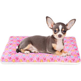 Mora Pets dog bed crate pad star-print pink offers cozy crate comfort