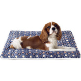 Mora Pets Dog Bed Crate Pad with star print for cozy crate comfort.