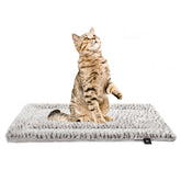 Mora Pets self-heating cat pad 22x17 for cozy indoor naps, warmth on demand