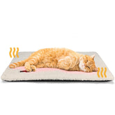 Mora Pets self-warming cat bed 24x18 for cozy indoor naps