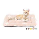 Mora Pets cat bed with pink star provides cozy indoor comfort.