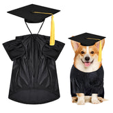 MORFORU dog graduation cap close-up for adorable photo moments.