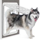 Morikey large dog screen door outer frame, durable fit for screen doors.