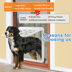 Morikey magnetic self-closing feature keeps the flap secure after use.