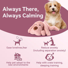 Moropaky Heartbeat Puppy Toy heartbeat module close-up highlighting lifelike rhythm