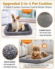 Morpilot cat carrier 40-percent mesh for breathable visibility.
